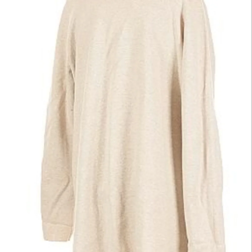 J. Crew Lightweight Open-Front Beige Cardigan